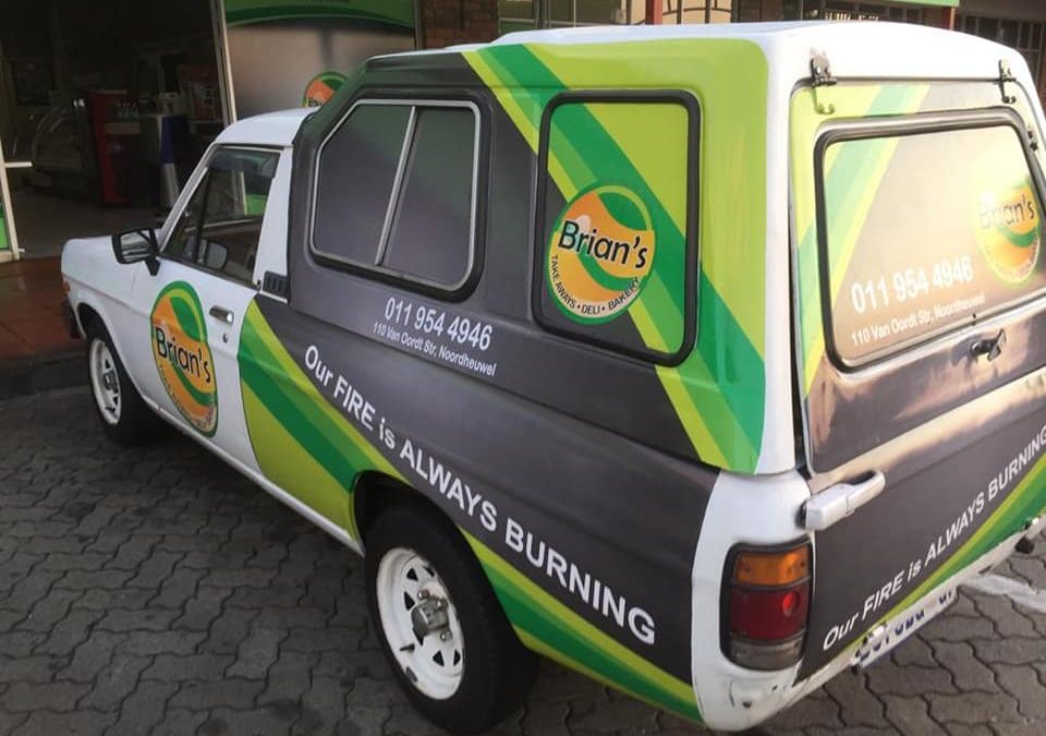 Vehicle Branding for Brian’s Supermarket – Essential Services Provider