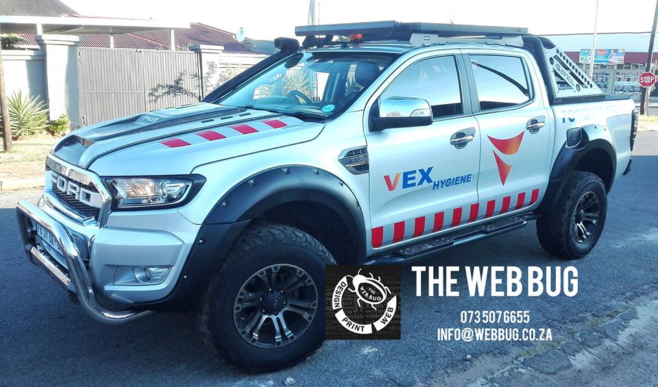 Lockdown Level 4 Vehicle Branding for Essential Services
